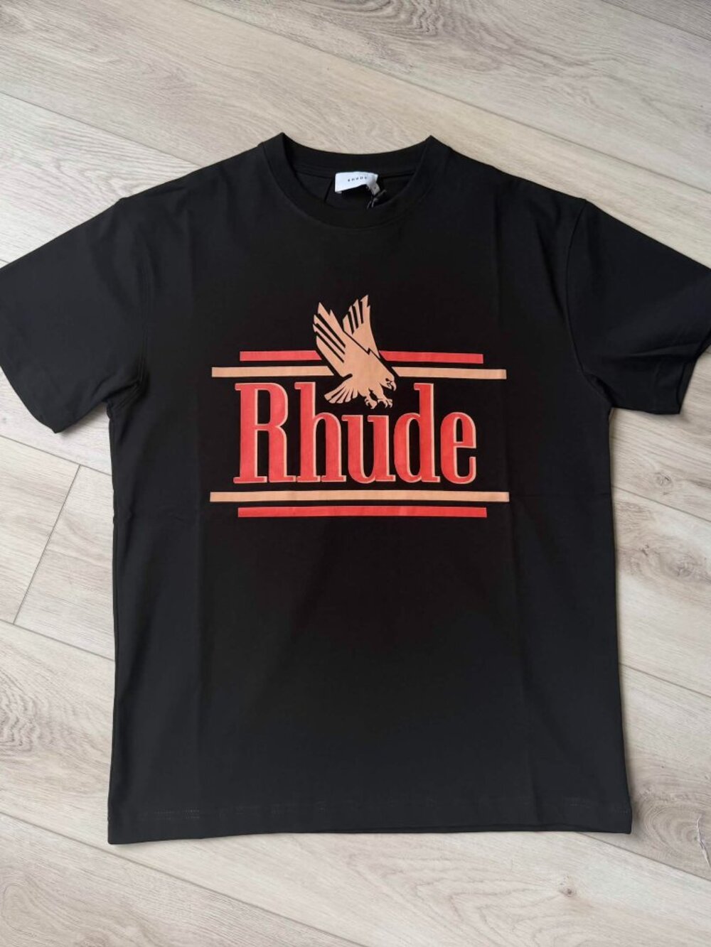 Rhude Rossa Vintage Black T-Shirt Men’s Medium Graphic Tee